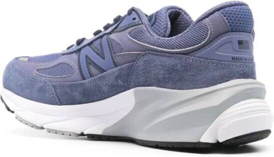 New Balance Blauwe Mesh Sneakers met Amandel Teen Purple Heren