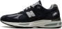 New Balance Blauwe Sneakers Mesh Paneling Vetersluiting Blue Heren - Thumbnail 4