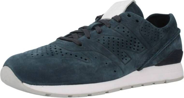 New Balance Blauwe Suède Lifestyle Sneakers Blue Dames