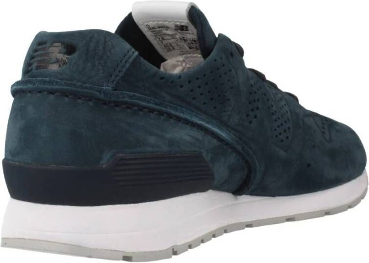 New Balance Blauwe Suède Lifestyle Sneakers Blue Dames