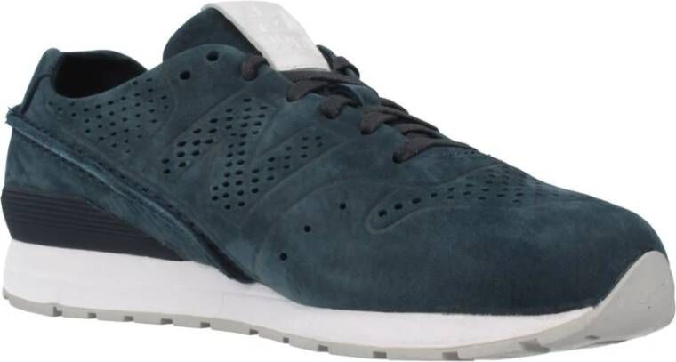 New Balance Blauwe Suède Lifestyle Sneakers Blue Dames