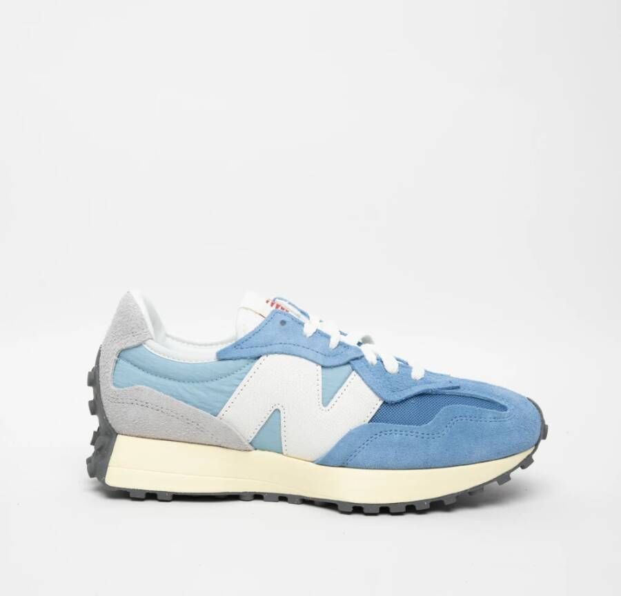 New Balance Blauwe Vetersneakers Blue Heren