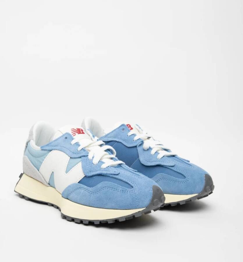 New Balance Blauwe Vetersneakers Blue Heren