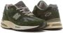 New Balance Bosgroene Suède Chunky Sneakers Green Heren - Thumbnail 2