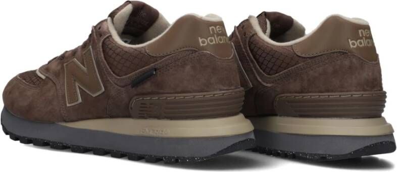 New Balance Bruine Lage Top Sneakers Brown Heren