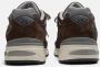 New Balance Bruine Leren Sneakers 991V2 Stijl Brown Heren - Thumbnail 2