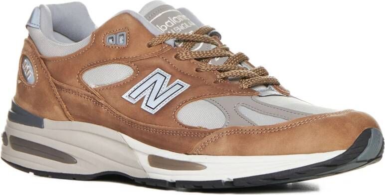 New Balance Bruine Sneakers 991vl Stijl Brown Heren