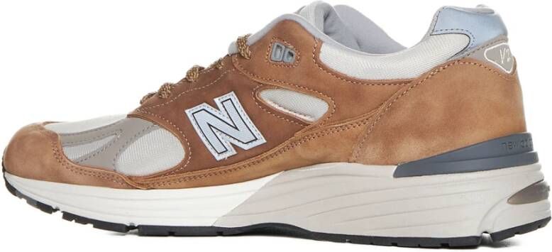 New Balance Bruine Sneakers 991vl Stijl Brown Heren