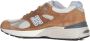 New Balance Bruine Sneakers 991vl Stijl Brown Heren - Thumbnail 3