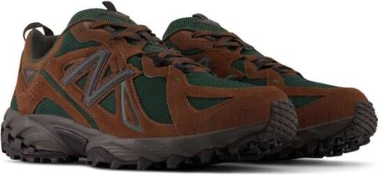 New Balance Bruin Groene Sneakers Brown Heren