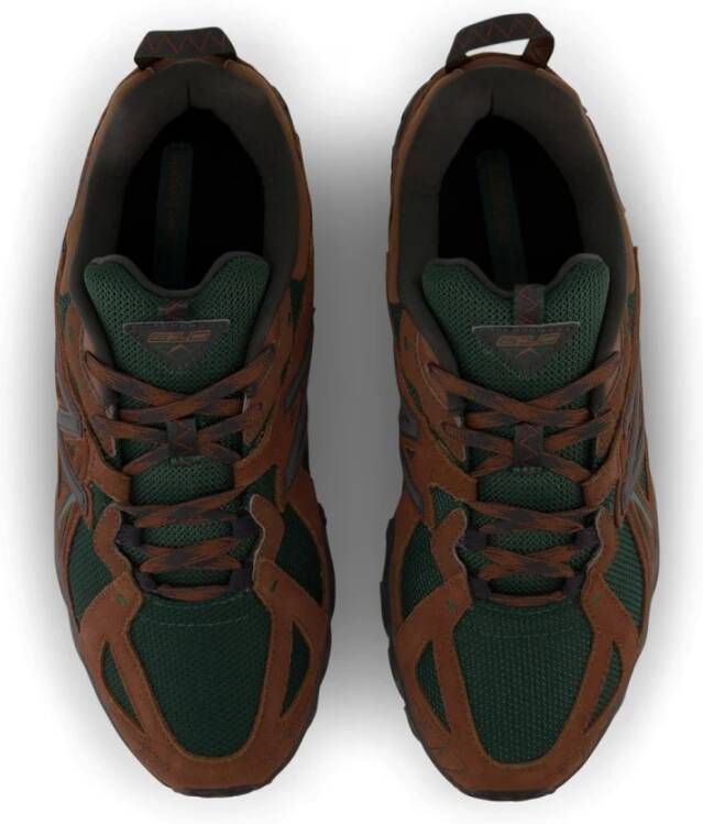 New Balance Bruin Groene Sneakers Brown Heren