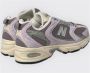 New Balance Paarse Suède Sneaker Herfst Winter Collectie Purple Dames - Thumbnail 13