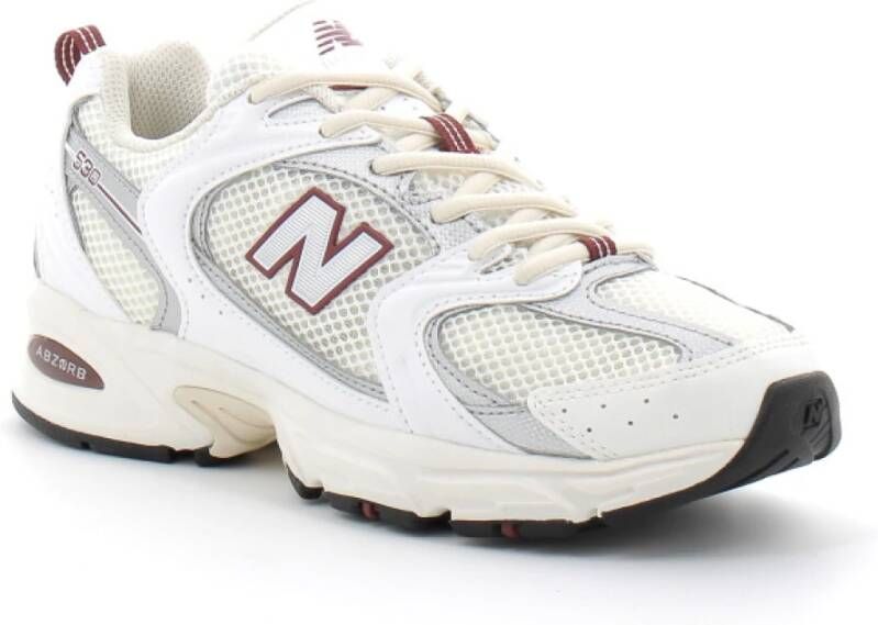 New Balance Casual Running Sneaker 530 White Salt White Dames