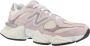 New Balance Casual Sneakers in Zwart en Wit Pink Dames - Thumbnail 6