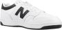 New Balance Court Sneakers Bb480 LBK White - Thumbnail 8