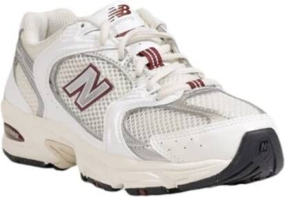 New Balance Crème Synthetische Sneaker Lente Zomer Collectie White Dames