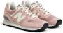 New Balance Engeland Sneakers Pale Mauve Suède Pink Heren - Thumbnail 2