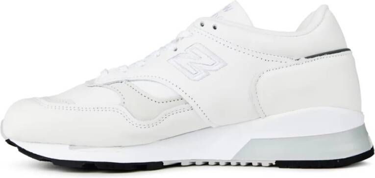 New Balance Engeland Sneakers Wit Grijs Logo Leer White Heren