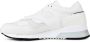 New Balance Engeland Sneakers Wit Grijs Logo Leer White Heren - Thumbnail 4