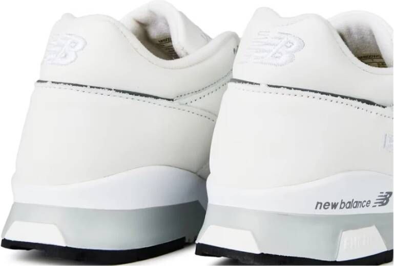 New Balance Engeland Sneakers Wit Grijs Logo Leer White Heren