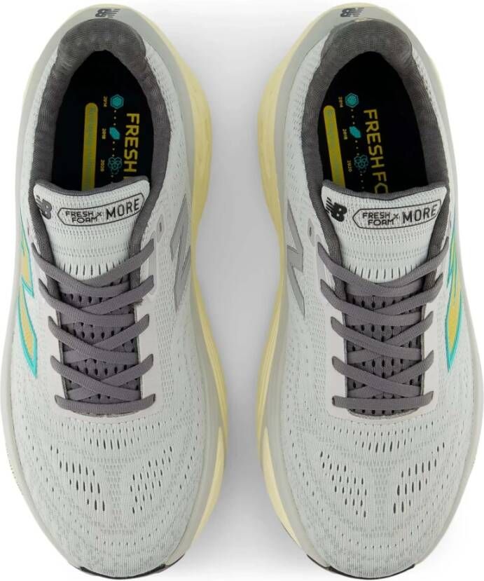 New Balance Fresh Foam X More v5 hardloopschoenen Gray Heren