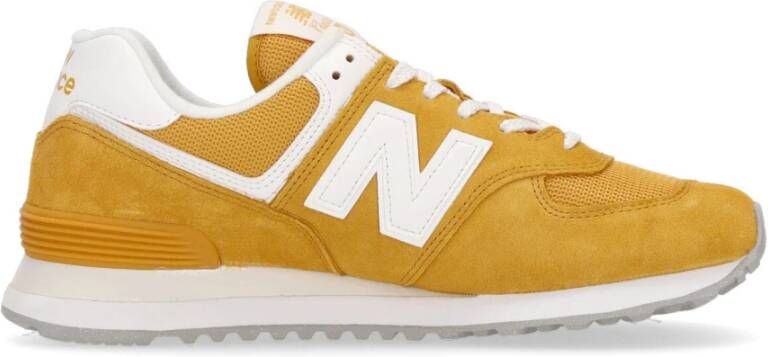 New Balance Gele Lage Sneaker 574 Yellow Heren