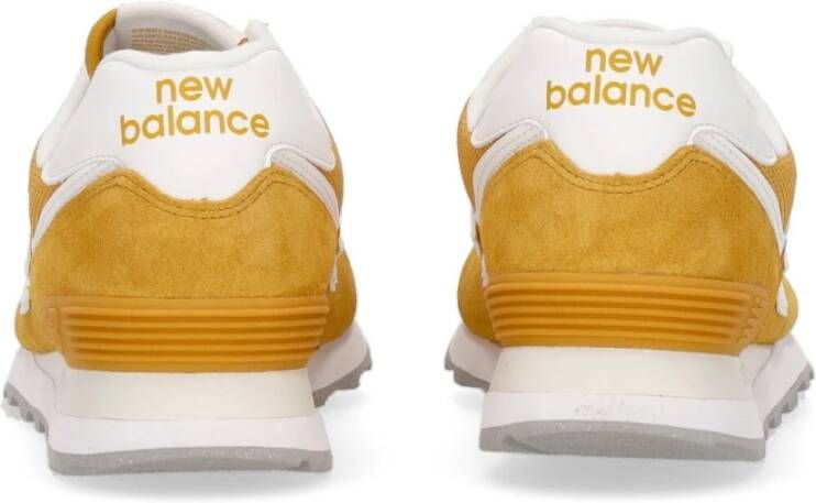 New Balance Gele Lage Sneaker 574 Yellow Heren