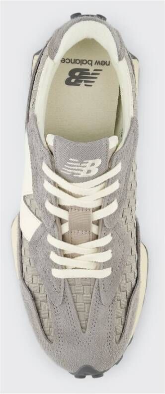 New Balance Geweven en Suède Damessneakers Gray Dames