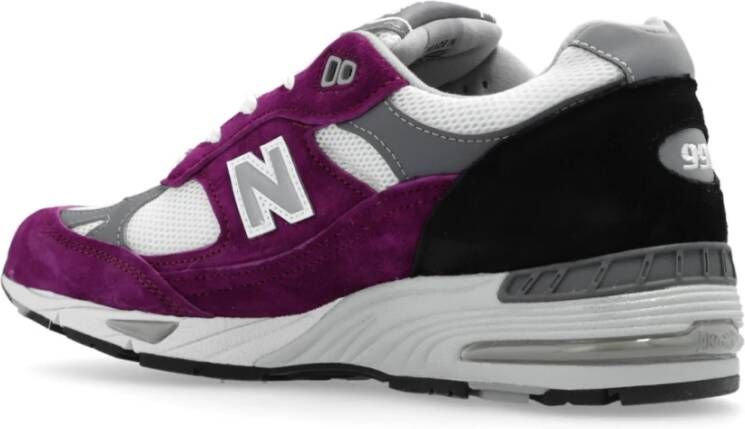 New Balance Grape Juice Sneakers Logo Rubberen Zool Multicolor Dames