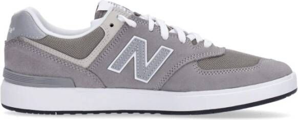 New Balance Grijze 574 Lage Sneakers Vetersluiting Gray Heren