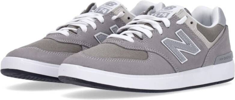 New Balance Grijze 574 Lage Sneakers Vetersluiting Gray Heren