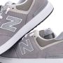 New Balance Grijze 574 Lage Sneakers Vetersluiting Gray Heren - Thumbnail 10