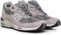 New Balance "Grijze Leren Sneakers met Reflecterende Details" Grijs - Thumbnail 10