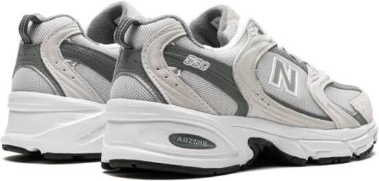 New Balance Grijze Mesh Sneakers Kooi Ontwerp Gray Heren