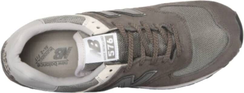 New Balance Grijze Platte Schoenen 576 Sneakers Gray Heren