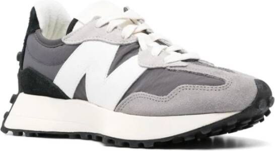 New Balance Grijze Sneakers Kleurblok Ontwerp Gray Dames