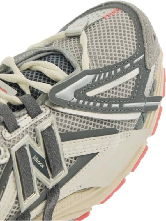 New Balance Grijze Sneakers met Dikke Zool Gray Heren