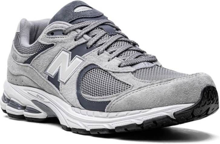 New Balance Grijze Sneakers met Geborduurd Logo Gray Heren