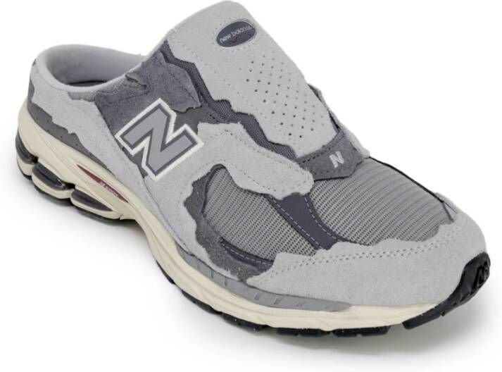 New Balance Grijze Sneakers met Rubberen Zool Gray Heren