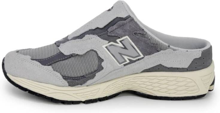 New Balance Grijze Sneakers met Rubberen Zool Gray Heren