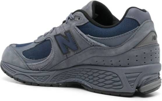 New Balance Grijze Sneakers met Suède Afwerking Gray Heren