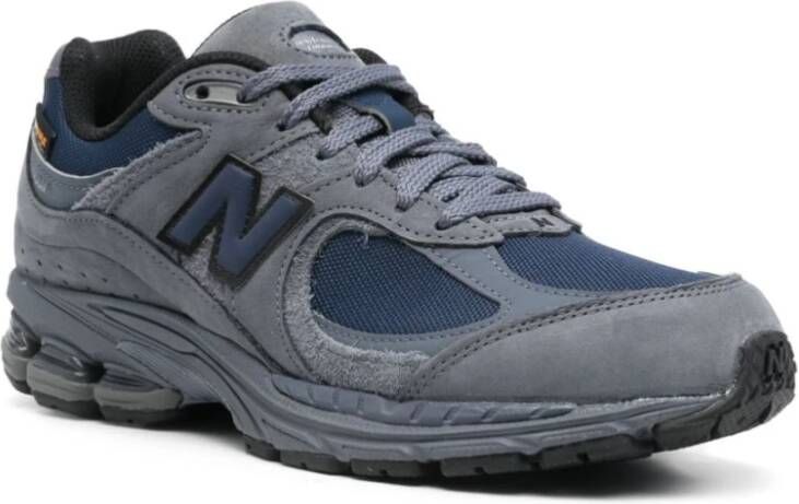 New Balance Grijze Sneakers met Suède Afwerking Gray Heren