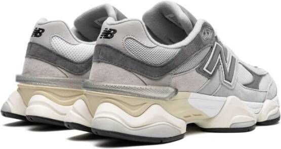 New Balance Grijze Sneakers met Suède Mesh Gray Heren