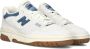 New Balance Grijze Suède Lage Sneakers Bbw550 White Dames - Thumbnail 2