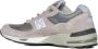 New Balance Grijze Suède Leren Mesh Sneakers Gray Dames - Thumbnail 3