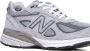 New Balance Grijze Suède Mesh Leren Sneakers Gray Heren - Thumbnail 3