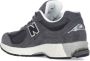 New Balance Grijze Suède Stoffen Sneakers Unisex Gray Heren - Thumbnail 4