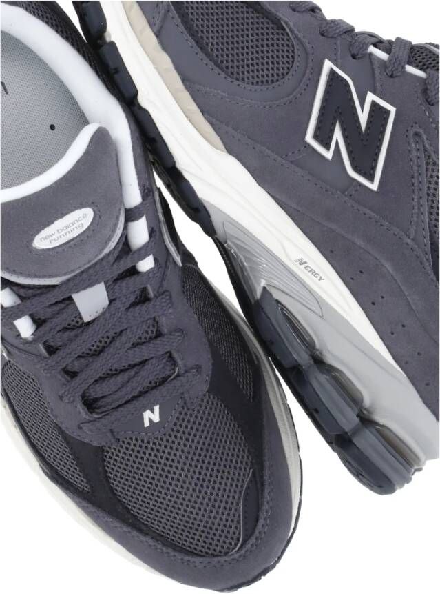 New Balance Grijze Suède Stoffen Sneakers Unisex Gray Heren