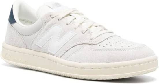 New Balance Grijze Suède Veterschoenen White Heren