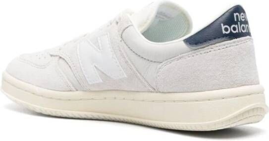 New Balance Grijze Suède Veterschoenen White Heren